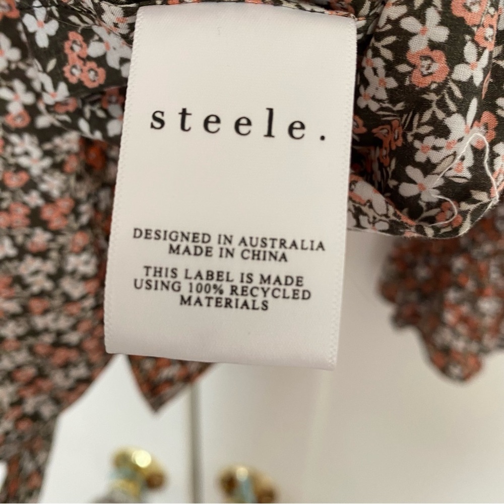 Steele floral long sleeve top - Picture 6 of 9